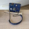 Louis Vuitton Epi Azteque Twist Shoulder Bag PM Denim Light