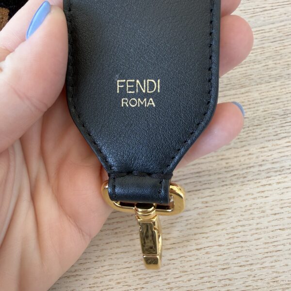 Fend Strap You Shoulder Strap Zucca Velvet