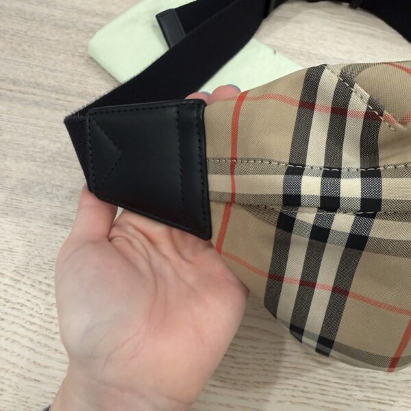 Burberry Haymarket Check Belt Bag