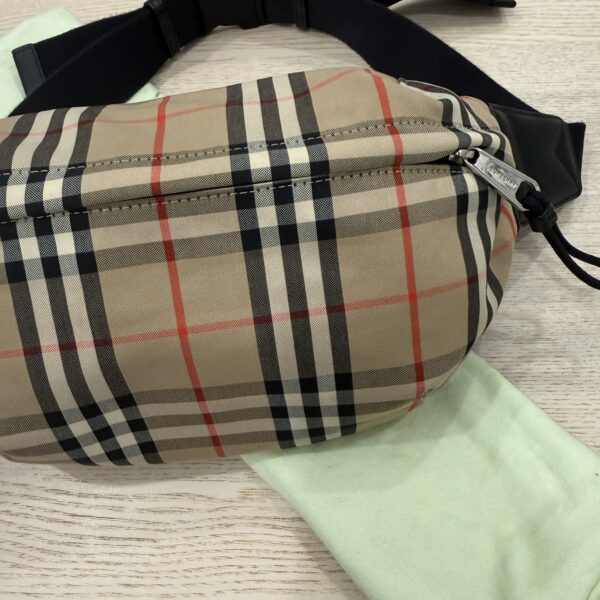 Burberry Haymarket Check Belt Bag