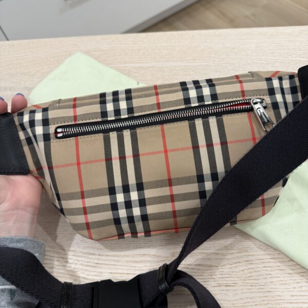 Burberry Haymarket Check Belt Bag