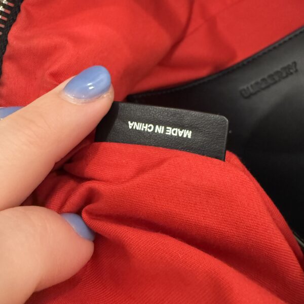 Burberry Haymarket Check Belt Bag