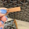 Goyard Goyardine Saint Louis GM Black and Tan