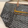 Goyard Goyardine Saint Louis GM Black and Tan