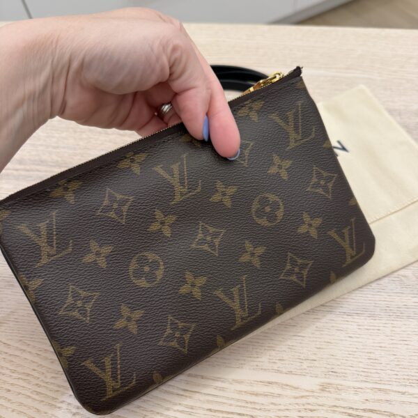 Louis Vuitton Double Zip Pochette Limited Edition Reverse Monogram Giant