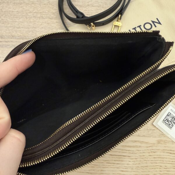 Louis Vuitton Double Zip Pochette Limited Edition Reverse Monogram Giant