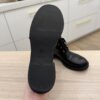Louis Vuitton Calfskin Wonderland Flat Ranger Boots 39 Black