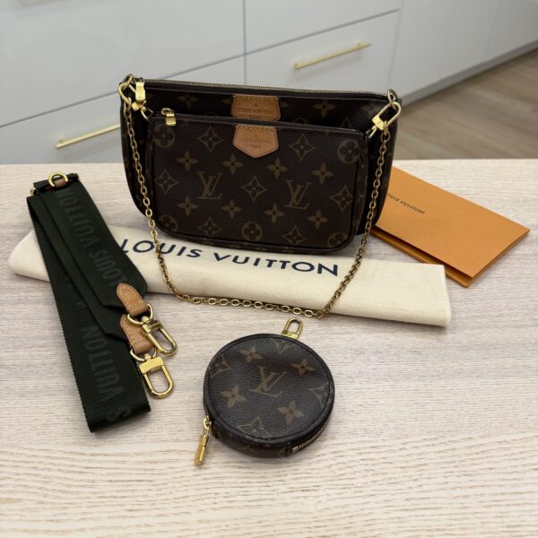 Louis Vuitton Monogram Multi Pochette Accessories Kaki