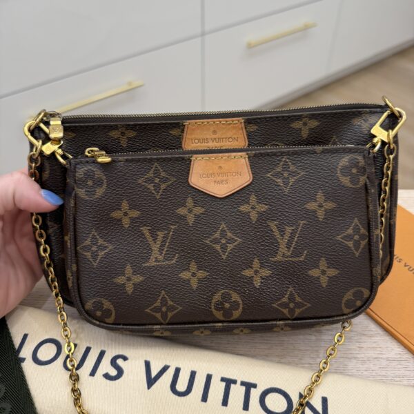 Louis Vuitton Monogram Multi Pochette Accessories Kaki