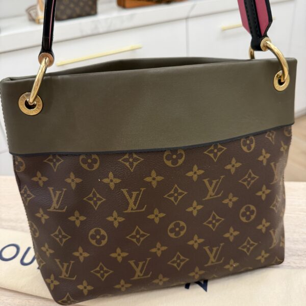 Louis Vuitton Khaki Monogram Canvas Tuileries Besace Bag