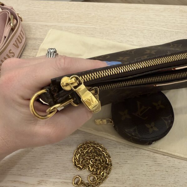 Louis Vuitton Monogram Multi Pochette Accessories Rose