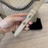 Chanel Lambskin Quilted Old Medium Boy Flap Beige Palladium Hardware