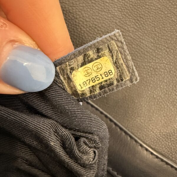 Chanel Calfskin New Medium Boy Reverso Flap Navy