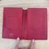 Louis Vuitton Monogram 2021 Christmas Animation Hollywood Passport Cover Fuchsia