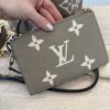 Louis Vuitton Empreinte Monogram Giant Neonoe MM Tourterelle Creme