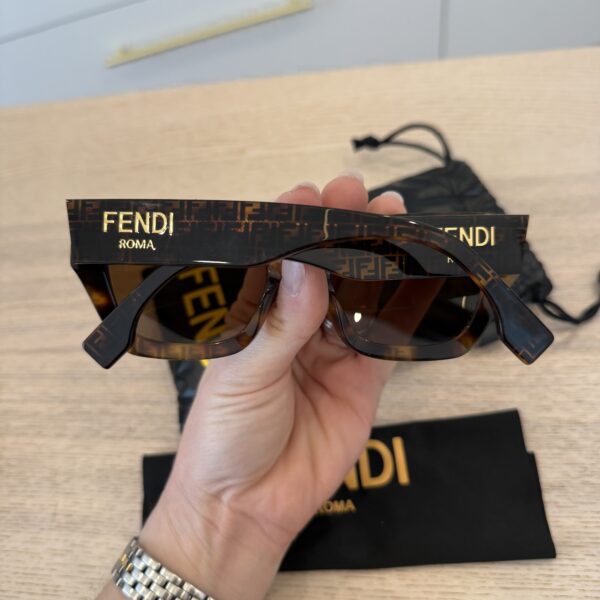 Fendi Brown Fendi Roma Sunglasses