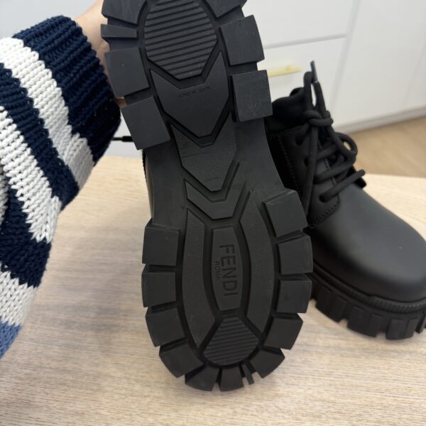 Fendi Black Short Bootie Size 38