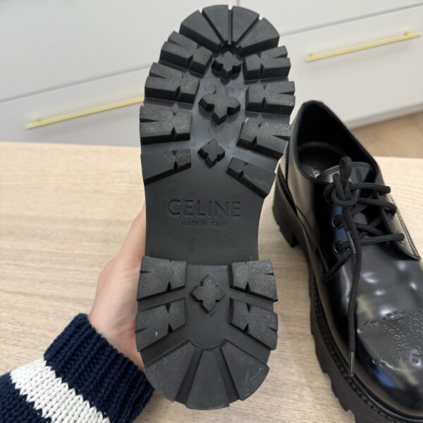 Celine Tiomphe Derby Loafer Size 38.5