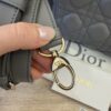 Christian Dior Lambskin Cannage Medium Lady Dior Grey Gold Hardware