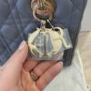 Christian Dior Lambskin Cannage Medium Lady Dior Grey Gold Hardware
