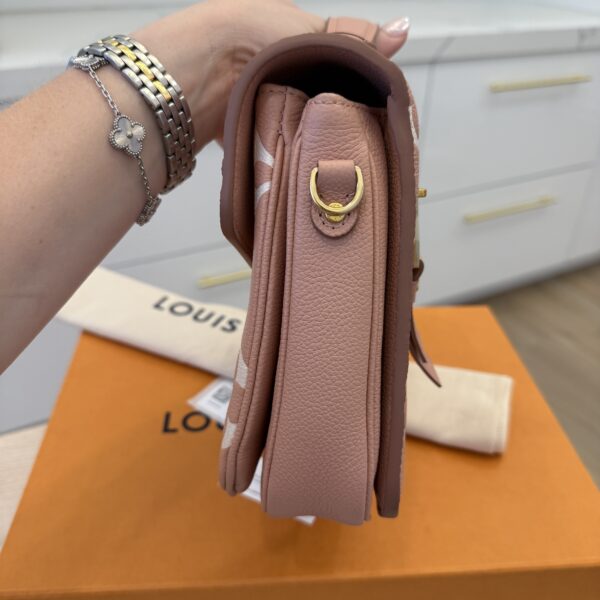 Louis Vuitton Bicolor Monogram Empreinte Leather Pochette Metis