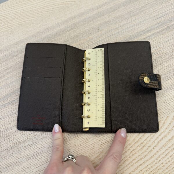 Louis Vuitton Damier Ebene Agenda PM