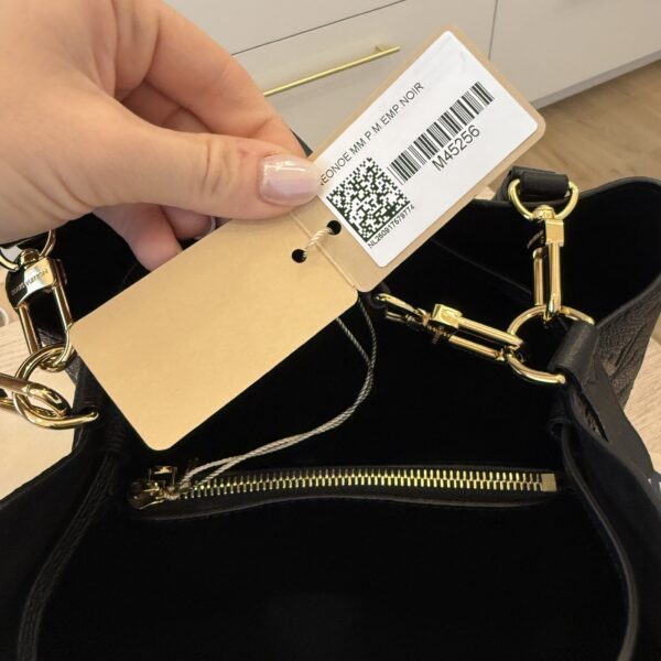 Louis Vuitton Monogram Empreinte Neonoe MM Black