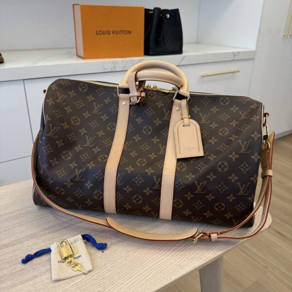 Louis Vuitton Monogram Keepall Bandouliere 45