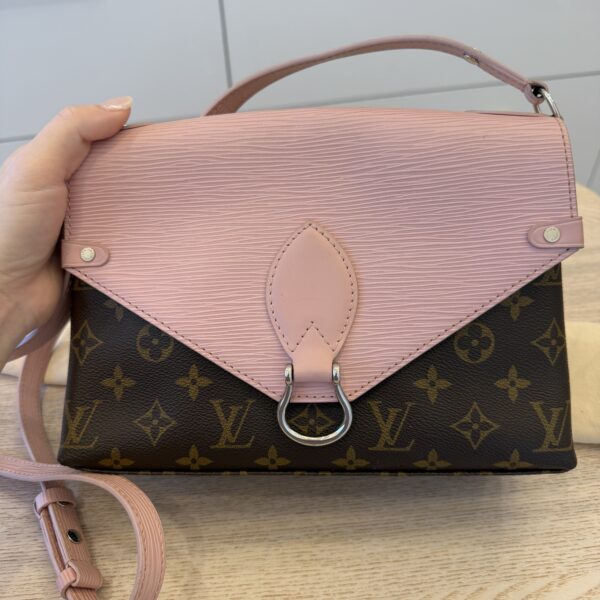Louis Vuitton Monogram Epi Saint Michel Rose Ballerine