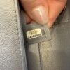 Chanel Silver Chevron Mademoiselle Vintage Flap Bag