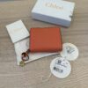 Chloe Compact Alphabet Wallet in Coral