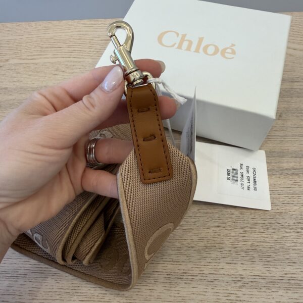 Chloe Adjustable Strap in Canvas Beige