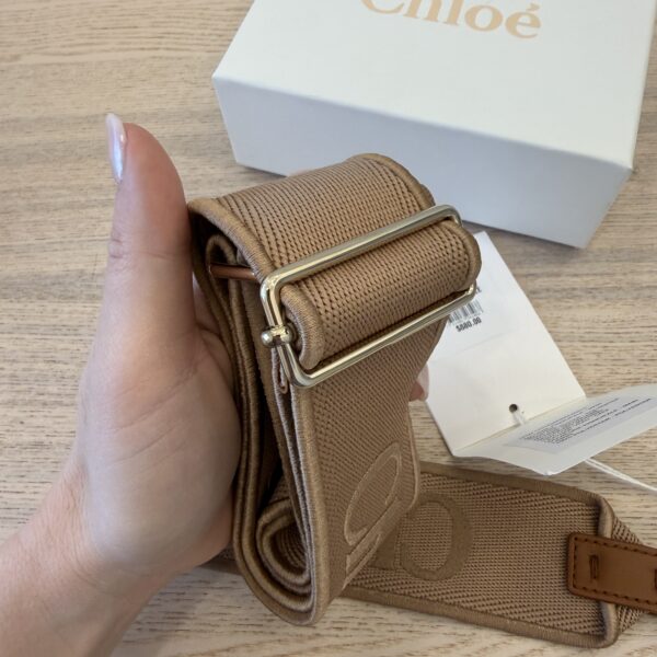 Chloe Adjustable Strap in Canvas Beige