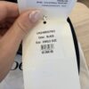 Chloe Adjustable Strap in Canvas Black and White