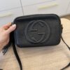 Gucci Calfskin Small Soho Disco Bag Black