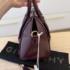 Givenchy Box Calfskin Mini Lock Antigona Oxblood Red