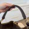 Louis Vuitton Chocolat Monogram Empreinte Leather Audacieuse PM Bag