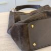 Louis Vuitton Chocolat Monogram Empreinte Leather Audacieuse PM Bag