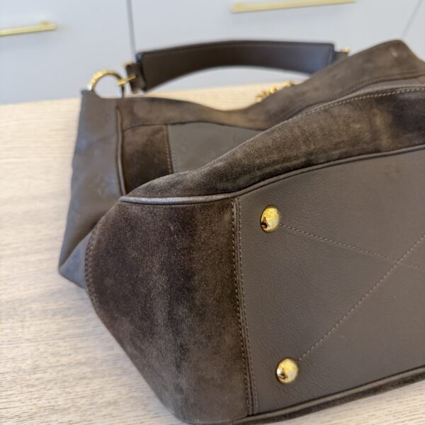 Louis Vuitton Chocolat Monogram Empreinte Leather Audacieuse PM Bag
