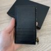 Saint Laurent (YSL) CassandrÃ© Matelasse Large Flap Wallet Black