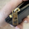 Saint Laurent (YSL) CassandrÃ© Matelasse Large Flap Wallet Black