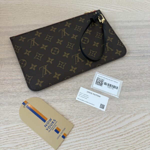 Louis Vuitton My Personalized LV Monogram Neverfull MM GM Pochette
