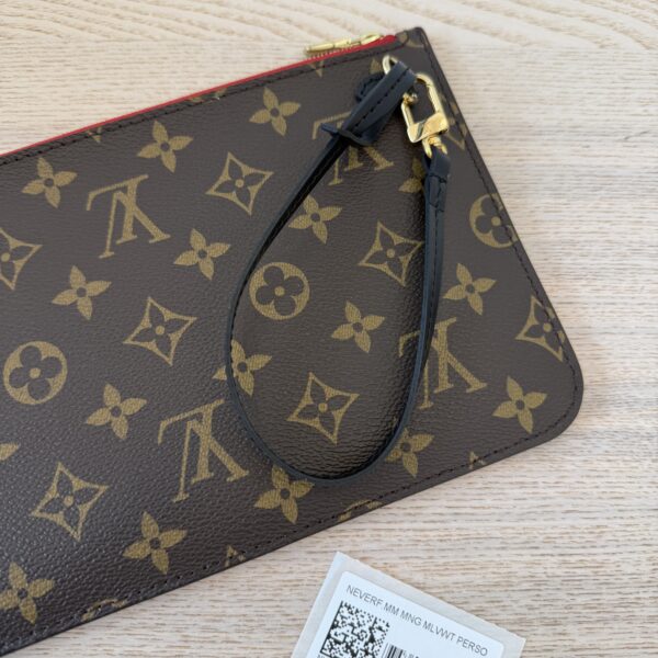 Louis Vuitton My Personalized LV Monogram Neverfull MM GM Pochette