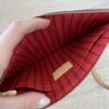 Louis Vuitton LV Monogram Neverfull MM GM Pochette Red
