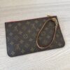 Louis Vuitton LV Monogram Neverfull MM GM Pochette Red