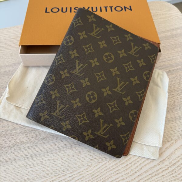 Louis Vuitton Vintage Monogram Canvas Large Desk Agenda Cover