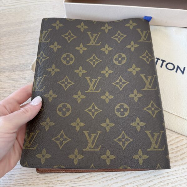 Louis Vuitton Vintage Monogram Canvas Large Desk Agenda Cover