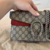 Gucci Dionysus Bag GG Coated Canvas with Crystal Embellished Metal Small