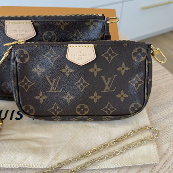 Louis Vuitton Monogram Multi Pochette Accessories Rose Clair