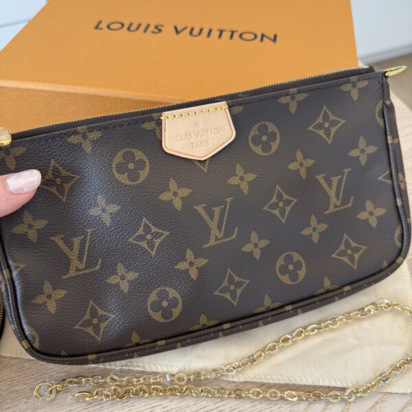 Louis Vuitton Monogram Multi Pochette Accessories Rose Clair